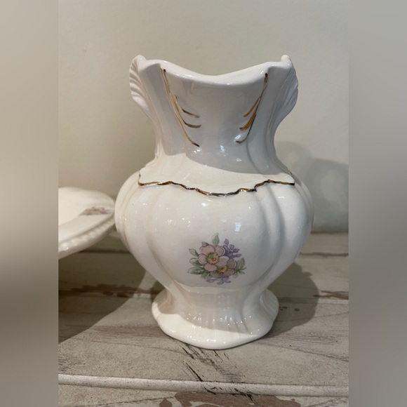 Vintage 1975 Arnels Matching Pitcher And Bowl Basin - Picture 4 of 9